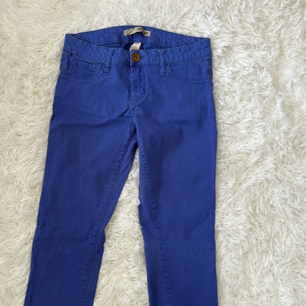 Blue stretchy jeans - Picture 3 of 5